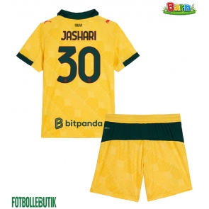 AC Milan Ardon Jashari #30 Tredjeställ Barn 2025-26 Kortärmad (+ Korta byxor)